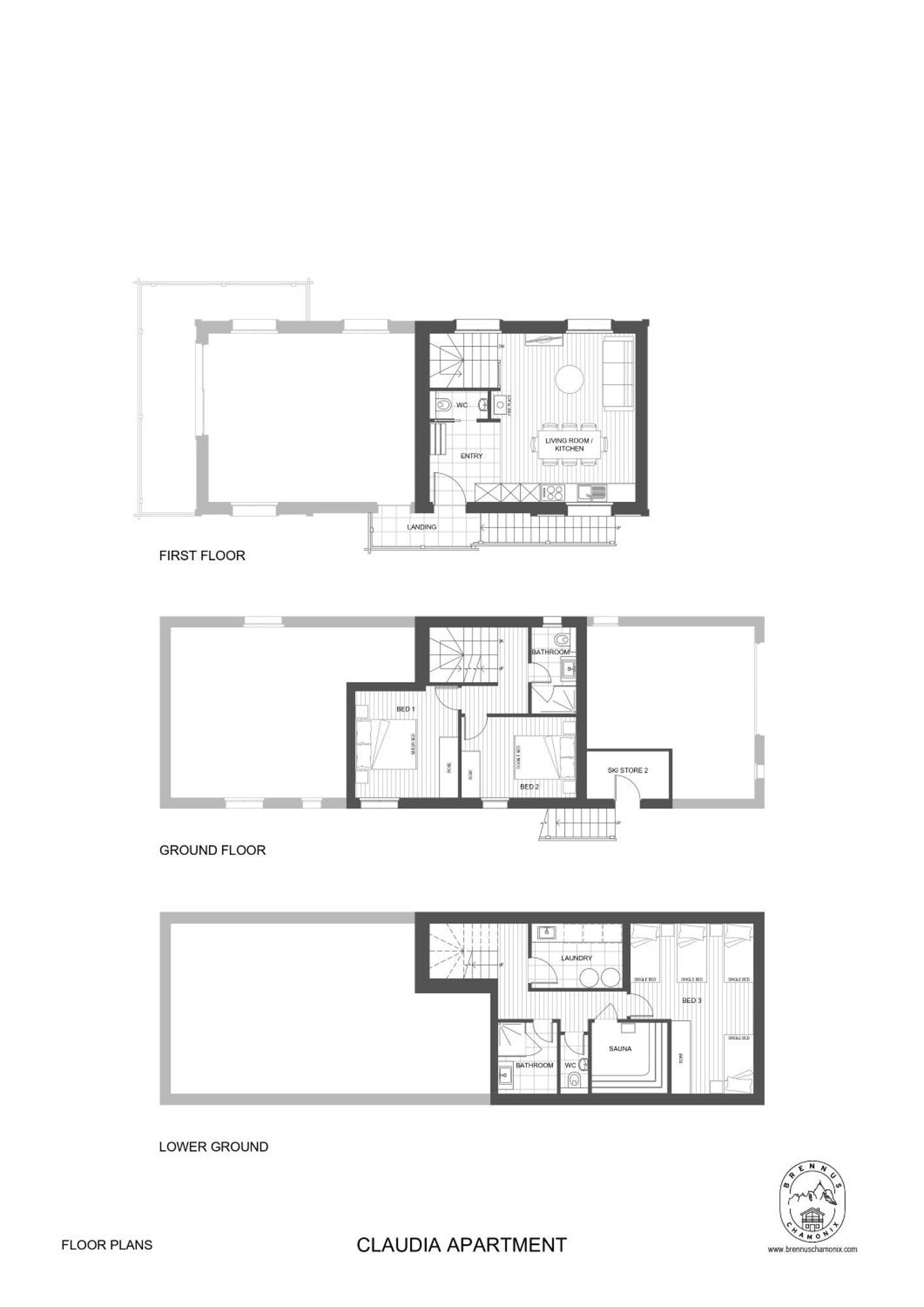 Chalet Claudia By Brennus Chamonix Exterior foto